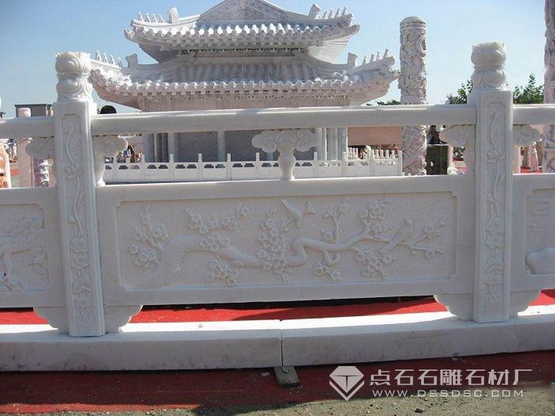 汉白玉栏杆 玉石护栏